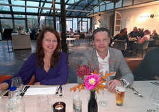 Anky van Vegchel (ZON) en Michel Geraerdts (Staay)