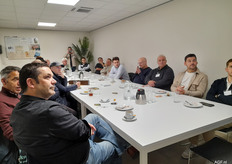 Leden van de businessclub werden gastvrij ontvangen met vlaai