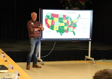 Greg Yielding van de National Onions Association in de verenigde Staten