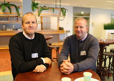 Peter Hartvig van Aarhus University en Jens Kristian Kjeldahl van Brdr. Kjeldahl, beiden uit Denemarken