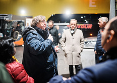 Ze kregen uitleg over het wel en wee van de vroegmarkt