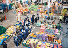 De delegatie viel dan ook al snel op