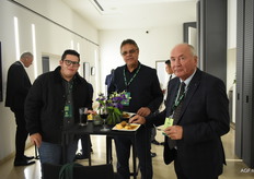 Bruno Moreira Santos (Abracen), Carlos Magno Ribeiro Costa (Ceasa Minas) en Michel Rooryck (Beltop)