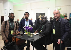 Damola Babs, Adebowale Adeyeye, Mamadou Coulibaly (Semig SA Senegal) en Didier Lepoutre (BelOrta)