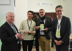 Auguste Laurent, Sergi Barbe, Walter Krief en Jean Paul Auguste (Les Fils de Madame Geraud)