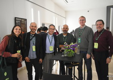 Flavia Machado Starling (Abracen), Juan Carlos Perez Sanchez (Central de Abasto CDMX), Luiz Silveira Rangel (CEAGESP), Carlos Siegle de Souza (Abracen), Eder Eduardo Bublitz (Abracen) en Bruno Rodrigues de Souza (Abracen)