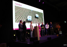 Een van de drie finalisten: OddBot