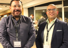 Frank Ocampo van TripleF Fruit en Efrain Saucedo Nunez van EFF Logistics