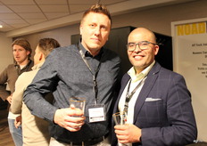 Jeffrey Jansen van P. & M. Jansen Transport en Efrain Saucedo Nunez van Eff Logistics