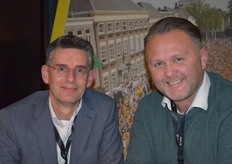 Jacco van Mierlo (Weiss Packaging-IPP Printers) en Stephan Weverling (Paramelt/Hotmelt)