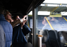 Een kijkje in de skyboxen is altijd leuk