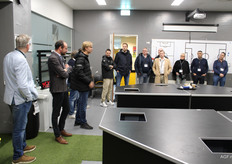 Kijkje in de kleedruimte van NAC