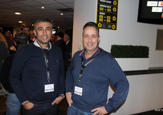 Ali Teke en Patrick van der Burg van Uitzendbureau Flexibel