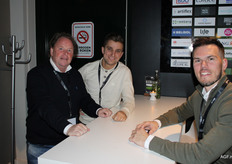 Peter Pot van New Packaging Group, Roy van Heugten van Pulp Vision en Kevin van Hamelen van Argos Packaging