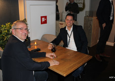 Frank Dolmans en Robert Schut van Normec Maas Goodacre