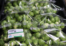In plastic verpakte spruitjes voor de Nederlandse markt
