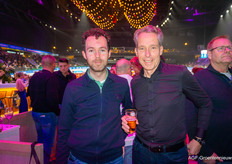 Thijmen Tiersma (Groentennieuws) en Vincent Kuivenhoven (Bejo Zaden)