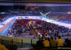 Kijkje op de baan en het middenplein