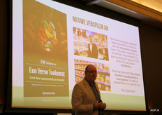Laurens Sloot van EFMI opende het Verscongres met een aantal positieve cijfers. "Zo is het versaandeel van supermarkten behoorlijk aan het groeien, vooral binnen de AGF-categorie. En waar met name groei in zit, is alles wat met vers en convenience te maken heeft."