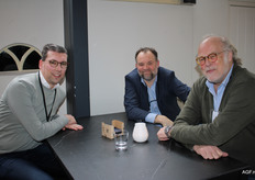 Ivar Venema, Michel Engelbertink en Koen Hazewinkel