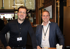 Henk Hagoort en Jurriaan Oudejans van Quik's Quality Potatoes