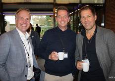 Jeroen van de Poll (Category & Trade Company), Bert van der Linden (Storteboom Food Group) en Marcel van de Kerkhof (Superunie)