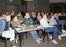 Mooie opkomst met ongeveer 75 personen.