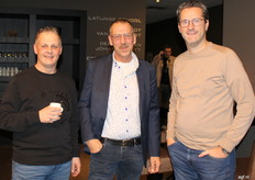 Jaco Weststrate van MSP Onions, Rien van Ast van KCB en Jaap Nieuwenhuijse  van Jonika B.V.
