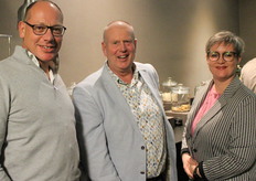 Entse van der Woude van United Fruits BV, Marcel Scholtens van Uireka, Saskia Bergmann ook van United Fruits BV
