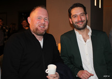 Bram Krijger (Krijger Uienhandel) en Bart Schriever (De Groot en Slot)