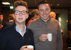 Pieter van de Velde en Pieter Molendijk van Agro Duiveland