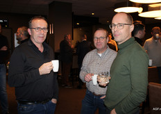 Paul Fiers (Hazera), Jan Boone (Bowa) en Werner Verschueren (Wiskerke Onions)