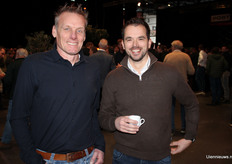 Jaap Jonker en Lindert Moerdijk van MSP Onions. Lindert gaf een presentatie tijdens deze Themadag