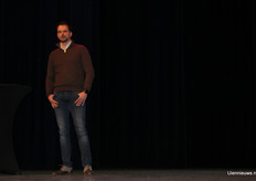 Lindert Moerdijk houdt er wel van om op het podium te staan.