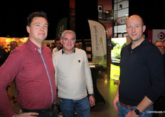 Derreck Bac, Sjaak Huetink en Rene Mol