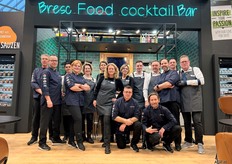 Het team van Bresc. Dit jaar op de beurs met een Bresc Food Cocktailbar.