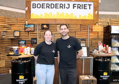 Fenna en Toon Steijaert van Boerderij friet.