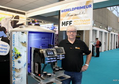 Gerben Molenaar van Citrocasa heeft dit jaar een wereldprimeur: een heuze yoghurttap.