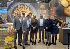 Het volledige beursteam van Quiks Quality Potatoes.
