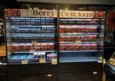 Koeling met bessen en granaatappelpitjes