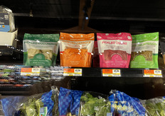 Veggie confettie: ingemaakte groenten en peper