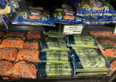 grootverpakkingen van snackgroenten