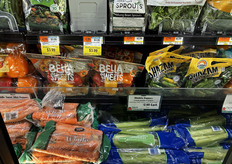 Wat specialties boven de wortelen en selderij: pepers, taughe en waterkers