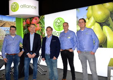 Het team van Alliance met Paul Oberjé, Arie van Horssen, Willem Maris, Kristof Massa en Max Hilberts