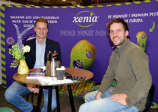 Max Vervooren van CAF en Luc van Dijk van Xenia