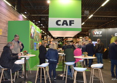 Altijd drukte op de stand van CAF
