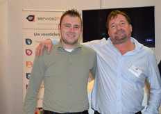Corné van den Berge en Arnold Wakker van Service2Fruit