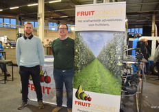Adviseurs Job Westeneng en Dirk van Hees van Fruitconsult