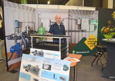 Meeuwse.nl met Sander Koster bij de Phytobac demo voor verwerken van spoelwater met gewasbeschermingsmiddel resten