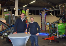 René Bal van Delphy met Han Smits van Machinefabriek van den Munckhof